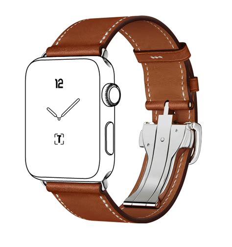 hermes leather band for apple watch